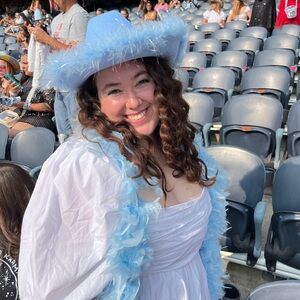 Abercrombie White Puff Sleeve Dress